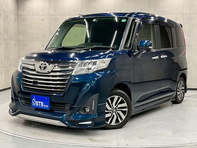 ルーミー カスタムG S モデリスタフルエアロ・マフラーカッター 両側パワスラ 純正ナビ フルセグTV Bluetooth バックモニター LEDライト 純正14AW クルコン プリクラッシュ 障害物センサー ドラレコ ETC(19枚目)