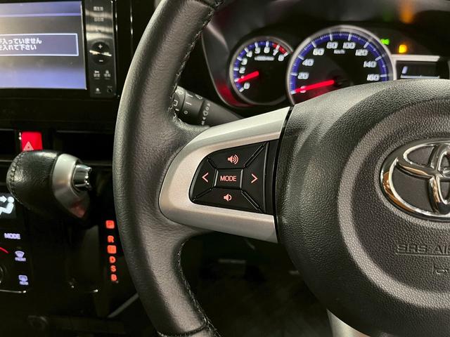 ルーミー カスタムG S モデリスタフルエアロ・マフラーカッター 両側パワスラ 純正ナビ フルセグTV Bluetooth バックモニター LEDライト 純正14AW クルコン プリクラッシュ 障害物センサー ドラレコ ETC(27枚目)