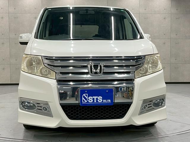 ステップワゴンスパーダ S ユーザー様直接仕入れ HIDヘッドライト フォグ 純正16インチアルミ 両側パワスラ 純正ナビ DVD再生 フリップダウンモニター バックカメラ ステアスイッチ パドルシフト 電格ミラー ETC車載器(7枚目)