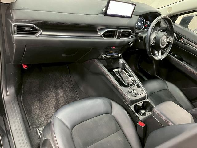CX-5 20S ブラックトーンエディション ユーザー様直接仕入れ LEDライト 純正AW パワーバックドア 純正ナビ フルセグTV Bluetooth アラウンドビュー 黒ハーフレザー オートホールド ドラレコ スマートキー スペアキー ETC(47枚目)