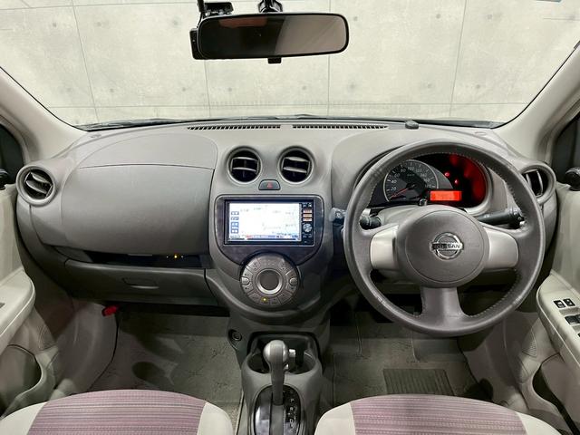 マーチ ボレロ　ユーザー様直接仕入れ車両　専用エクステリア・１４インチアルミ　純正ナビ　フルセグＴＶ　Ｂｌｕｅｔｏｏｔｈ　バックモニター　ドラレコ　メッキドアハンドル　革巻きステア　インテリジェントキー　ＥＴＣ車載器（20枚目）