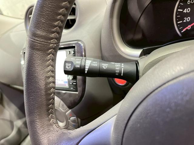 マーチ ボレロ　ユーザー様直接仕入れ車両　専用エクステリア・１４インチアルミ　純正ナビ　フルセグＴＶ　Ｂｌｕｅｔｏｏｔｈ　バックモニター　ドラレコ　メッキドアハンドル　革巻きステア　インテリジェントキー　ＥＴＣ車載器（24枚目）