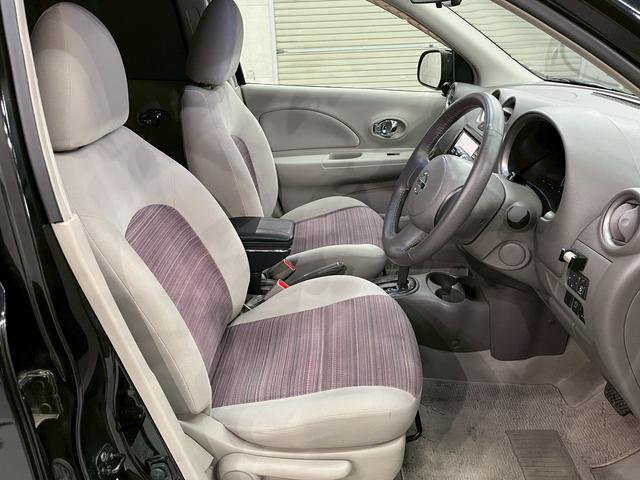 マーチ ボレロ　ユーザー様直接仕入れ車両　専用エクステリア・１４インチアルミ　純正ナビ　フルセグＴＶ　Ｂｌｕｅｔｏｏｔｈ　バックモニター　ドラレコ　メッキドアハンドル　革巻きステア　インテリジェントキー　ＥＴＣ車載器（42枚目）