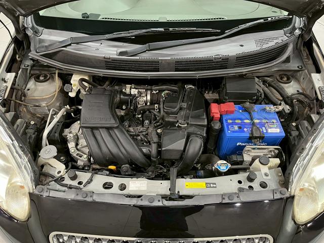 マーチ ボレロ　ユーザー様直接仕入れ車両　専用エクステリア・１４インチアルミ　純正ナビ　フルセグＴＶ　Ｂｌｕｅｔｏｏｔｈ　バックモニター　ドラレコ　メッキドアハンドル　革巻きステア　インテリジェントキー　ＥＴＣ車載器（53枚目）