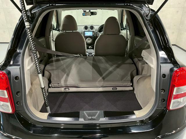 マーチ ボレロ　ユーザー様直接仕入れ車両　専用エクステリア・１４インチアルミ　純正ナビ　フルセグＴＶ　Ｂｌｕｅｔｏｏｔｈ　バックモニター　ドラレコ　メッキドアハンドル　革巻きステア　インテリジェントキー　ＥＴＣ車載器（55枚目）