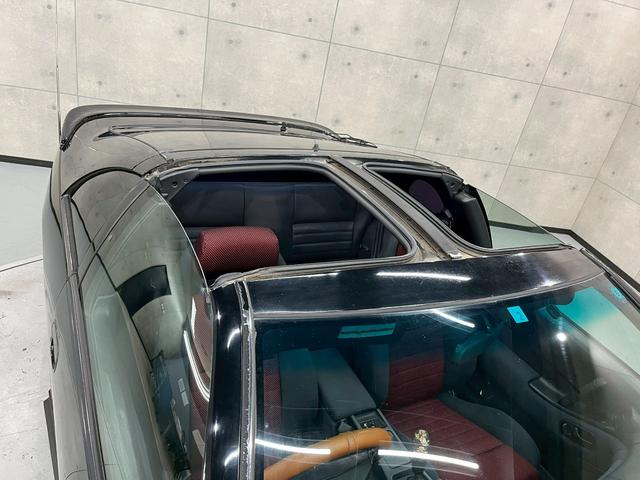 フェアレディＺ バージョンＳ　２ｂｙ２Ｔバールーフ　ＪＵＮオートフロントバンパー　ＭＩＳＳＩＯＮサイドステップ・リアハーフスポイラー　前期リアスポイラー　ＴＥＩＮ車高調　ＲＡＹＳ１７インチＡＷ　ＡＰｅｘｉマフラー　水中花シフトノブ（20枚目）