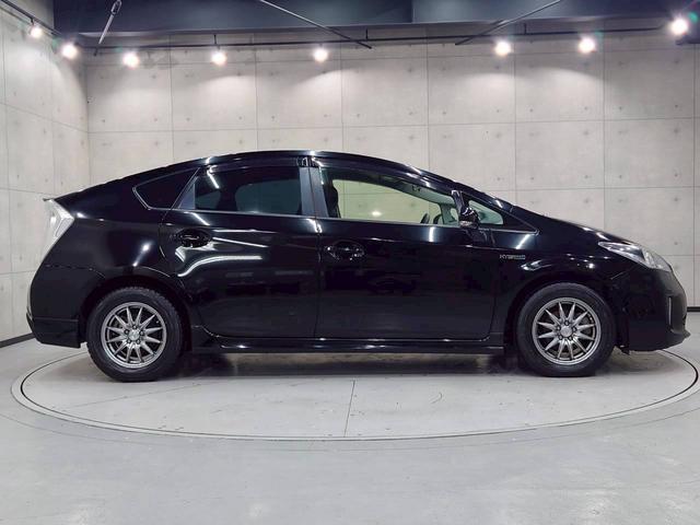 プリウス S 弊社ユーザー様ワンオーナー リア・サイドモデリスタエアロ 社外15インチアルミ 社外ナビ フルセグTV Bluetooth バックモニター HIDヘッドライト aprシフト スマートキー ETC車載器(13枚目)