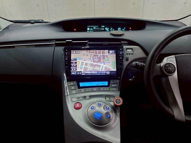 プリウス S 弊社ユーザー様ワンオーナー リア・サイドモデリスタエアロ 社外15インチアルミ 社外ナビ フルセグTV Bluetooth バックモニター HIDヘッドライト aprシフト スマートキー ETC車載器(34枚目)