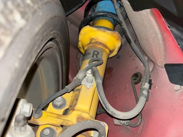 コペン アルティメットエディションII 5速MT スーパーLSD 純正BBS製15AW 純正ビルシュタイン HIDライト フォグ 社外ナビ フルセグTV Bluetooth 純正RECAROシート シートヒーター 純正MOMOステア ETC(22枚目)