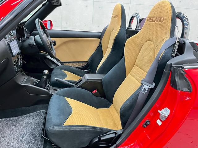 コペン アルティメットエディションII 5速MT スーパーLSD 純正BBS製15AW 純正ビルシュタイン HIDライト フォグ 社外ナビ フルセグTV Bluetooth 純正RECAROシート シートヒーター 純正MOMOステア ETC(42枚目)