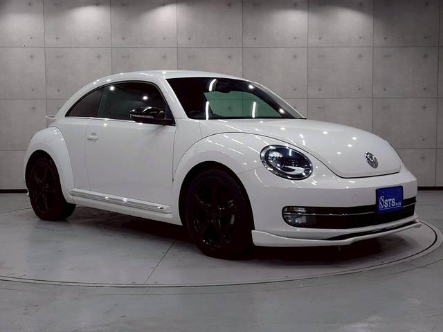 ザ・ビートル デザイン　ハルトデザインエアロ　リアスポイラー　ＢＯＲＢＥＴ１８インチＡＷ　ＨＩＤヘッドライト　純正オーディオ　ＣＤ再生　エアコン　革巻きステア　リモコンキー　ＥＴＣ車載器　実走行５．９万キロ台（12枚目）