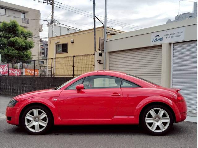 TTクーペ 1.8T 車検整備付/修復歴無/禁煙/ハーフレザー/ETC/17AW/キーレス/オートエアコン/HID/MTモード付AT/シートヒーター(4枚目)