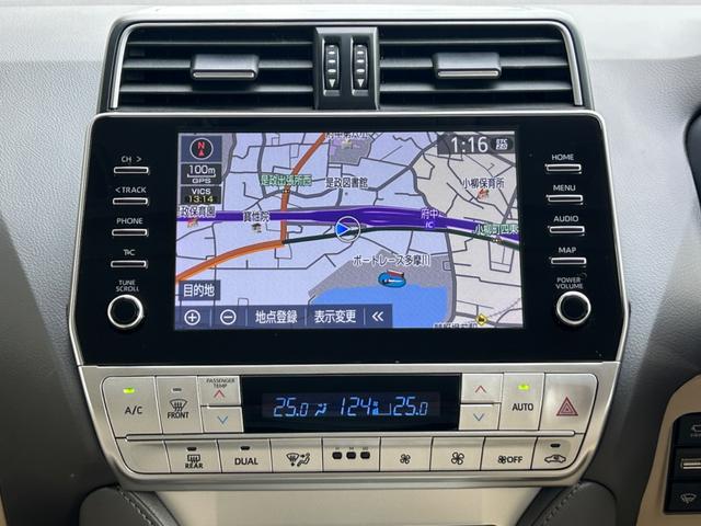 ランドクルーザープラド ＴＸ　Ｌパッケージ　マットブラックエディション　４ＷＤ　サンルーフ　全周囲カメラ　ブラインドスポットモニタ　ベージュレザーシート　シートヒータークーラー　レーダークルーズ　ＥＴＣ２．０　ドライブレコーダー　５人乗り（13枚目）