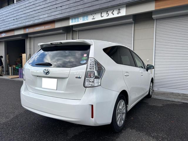 プリウスアルファ Ｇ　ワンオーナー　ナビ　バックカメラ　ＥＴＣ　クルーズコントロール　スマートキーｘ２（8枚目）