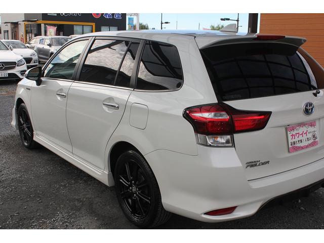 カローラフィールダー ハイブリッドG ダブルバイビー 修復歴無し・3年保証・中期モデル・禁煙車・TRDエアロ・トヨタセーフティセンス・ドラレコ・スマートキー・プッシュスタート・LEDヘッドライト・純正ナビ・バックモニター・純正アルミ・シートヒータ・記録簿(48枚目)