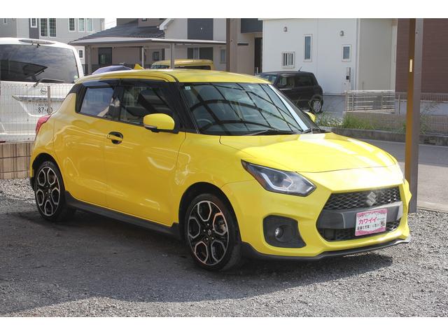 スイフトスポーツ ベースグレード 修復歴無し・3年保証・禁煙車・6速マニュアル・8インチ大画面ナビ・全周囲モニター・前後ドライブレコーダー・デュアルブレーキサポート・スマートキー・クルコン・LEDヘッドライト・LEDフォグ・純正アルミ(2枚目)