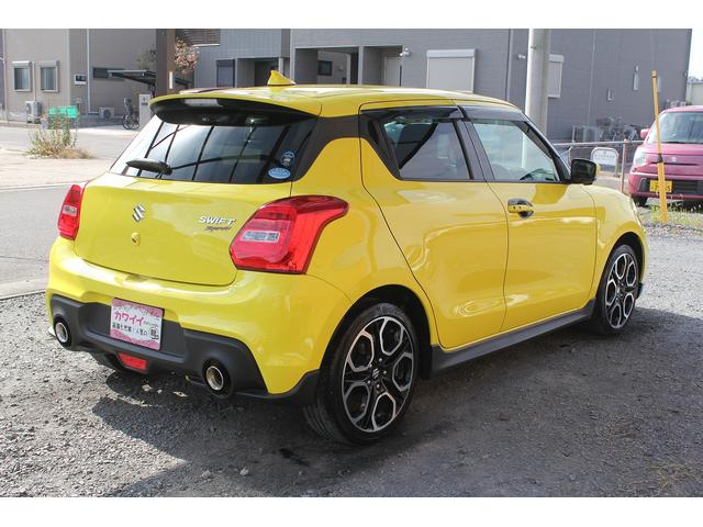 スイフトスポーツ ベースグレード 修復歴無し・3年保証・禁煙車・6速マニュアル・8インチ大画面ナビ・全周囲モニター・前後ドライブレコーダー・デュアルブレーキサポート・スマートキー・クルコン・LEDヘッドライト・LEDフォグ・純正アルミ(6枚目)