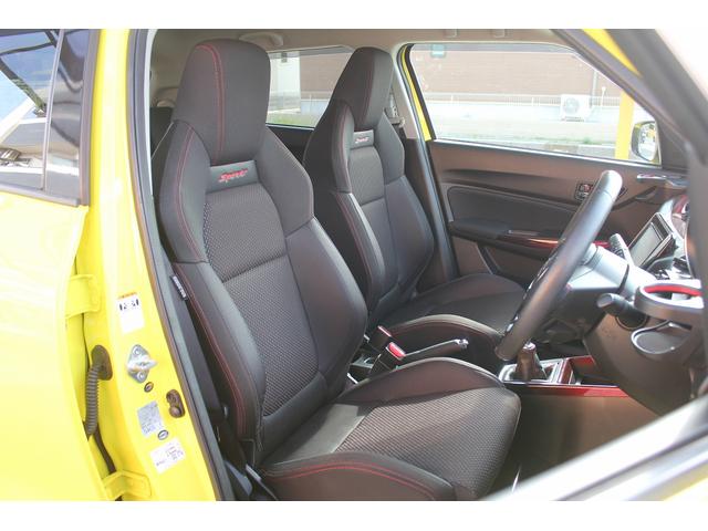 スイフトスポーツ ベースグレード 修復歴無し・3年保証・禁煙車・6速マニュアル・8インチ大画面ナビ・全周囲モニター・前後ドライブレコーダー・デュアルブレーキサポート・スマートキー・クルコン・LEDヘッドライト・LEDフォグ・純正アルミ(9枚目)