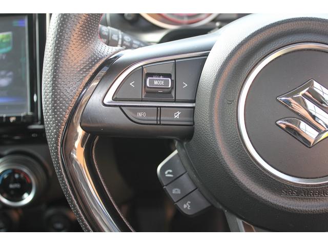 スイフトスポーツ ベースグレード 修復歴無し・3年保証・禁煙車・6速マニュアル・8インチ大画面ナビ・全周囲モニター・前後ドライブレコーダー・デュアルブレーキサポート・スマートキー・クルコン・LEDヘッドライト・LEDフォグ・純正アルミ(19枚目)