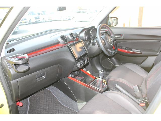 スイフトスポーツ ベースグレード 修復歴無し・3年保証・禁煙車・6速マニュアル・8インチ大画面ナビ・全周囲モニター・前後ドライブレコーダー・デュアルブレーキサポート・スマートキー・クルコン・LEDヘッドライト・LEDフォグ・純正アルミ(32枚目)