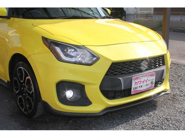 スイフトスポーツ ベースグレード 修復歴無し・3年保証・禁煙車・6速マニュアル・8インチ大画面ナビ・全周囲モニター・前後ドライブレコーダー・デュアルブレーキサポート・スマートキー・クルコン・LEDヘッドライト・LEDフォグ・純正アルミ(40枚目)