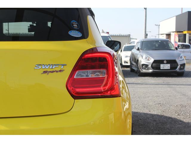 スイフトスポーツ ベースグレード 修復歴無し・3年保証・禁煙車・6速マニュアル・8インチ大画面ナビ・全周囲モニター・前後ドライブレコーダー・デュアルブレーキサポート・スマートキー・クルコン・LEDヘッドライト・LEDフォグ・純正アルミ(50枚目)