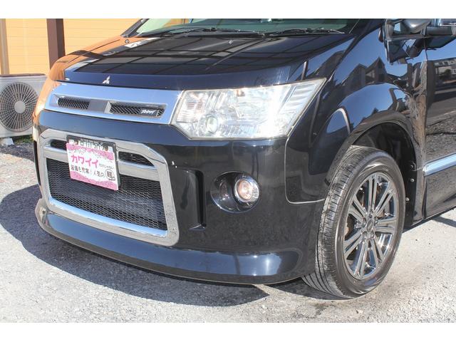 デリカＤ：５ ローデスト　Ｇ　パワーパッケージ　修復歴無し・禁煙車・後期モデル・７人乗りキャプテンシート・後席フリップダウンモニター・純正オプションＲＡＹＺ１８インチメッキアルミ・両側電動スライドドア・スマートキー・ローデストフルエアロ・ＥＴＣ（42枚目）