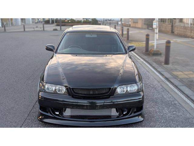 チェイサー ツアラーV サンルーフ 新品車高調 新品インタークーラー 社外エアロ 砲弾マフラー(2枚目)