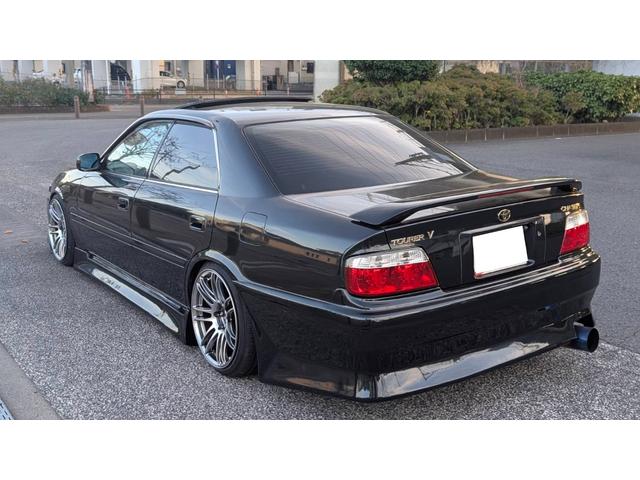 チェイサー ツアラーV サンルーフ 新品車高調 新品インタークーラー 社外エアロ 砲弾マフラー(7枚目)