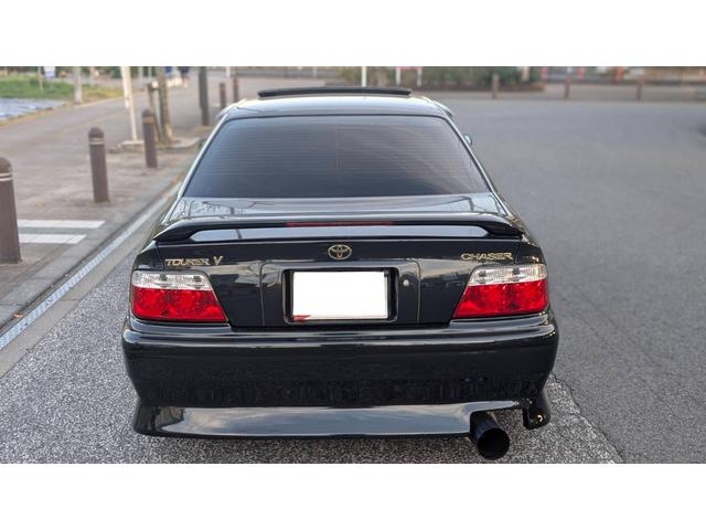 チェイサー ツアラーV サンルーフ 新品車高調 新品インタークーラー 社外エアロ 砲弾マフラー(10枚目)