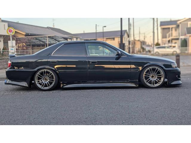 チェイサー ツアラーV サンルーフ 新品車高調 新品インタークーラー 社外エアロ 砲弾マフラー(13枚目)