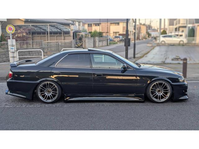 チェイサー ツアラーV サンルーフ 新品車高調 新品インタークーラー 社外エアロ 砲弾マフラー(14枚目)