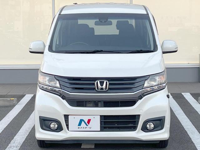 Ｎ－ＷＧＮカスタム Ｇ・Ａパッケージ　バックカメラ　禁煙車　ハーフレザーシート　ＨＩＤヘッド　ＥＴＣ　クルコン　純正１５インチアルミ　オートライト　オートエアコン　Ｂｌｕｅｔｏｏｔｈ　ＣＤ　ＤＶＤ再生　フルセグ（14枚目）