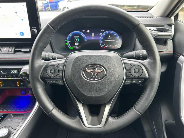 RAV4 ハイブリッドアドベンチャー オフロードパッケージII パノラミックビューモニター/デジタルインナーミラー/ラゲッジルーム/寒冷地仕様/コーナーセンサー/ブラインドスポットモニター/リアフォグランプ/合皮スポーティシート/純正ナビ/Bluetooth(11枚目)