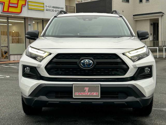 RAV4 ハイブリッドアドベンチャー オフロードパッケージII パノラミックビューモニター/デジタルインナーミラー/ラゲッジルーム/寒冷地仕様/コーナーセンサー/ブラインドスポットモニター/リアフォグランプ/合皮スポーティシート/純正ナビ/Bluetooth(35枚目)