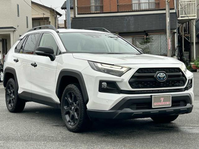 RAV4 ハイブリッドアドベンチャー オフロードパッケージII パノラミックビューモニター/デジタルインナーミラー/ラゲッジルーム/寒冷地仕様/コーナーセンサー/ブラインドスポットモニター/リアフォグランプ/合皮スポーティシート/純正ナビ/Bluetooth(36枚目)