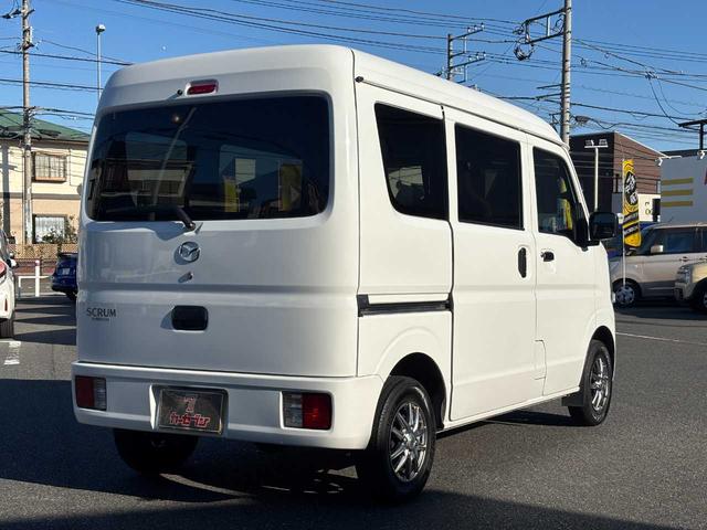 スクラム ＰＡ　５ＭＴ／４ＷＤ／ＥＴＣ／社外１２ＡＷ／横滑り防止／寒冷地仕様／両側スライドドア／エアコン／車両取説／保証書（24枚目）