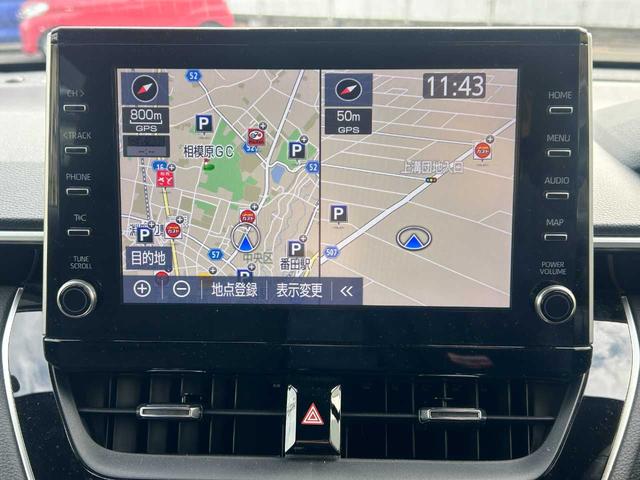 カローラクロス Ｓ　ＢＳＭ／純正９インチナビ／パノラミックビューモニター／フルセグ／ＡＣＣ／Ｔ－Ｃｏｎｎｅｃｔ／クリアランスソナー／衝突被害軽減／レーンキープ／横滑り防止／純正１７ＡＷ／ＥＴＣ２．０／前後ドラレコ／ＥＴＣ（5枚目）