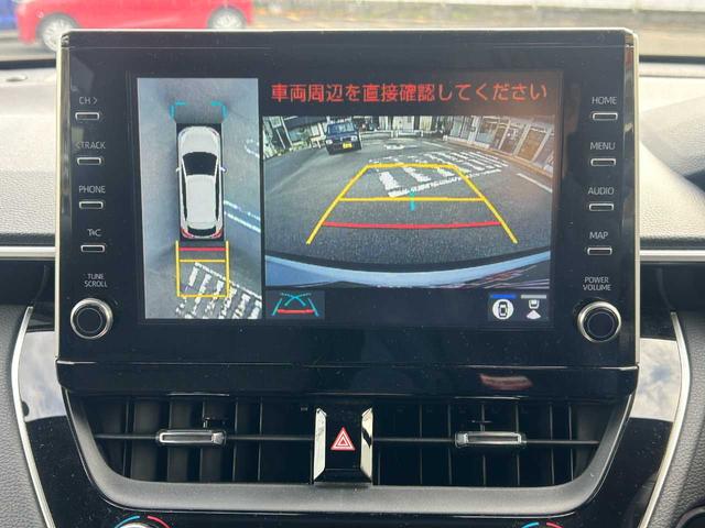 カローラクロス Ｓ　ＢＳＭ／純正９インチナビ／パノラミックビューモニター／フルセグ／ＡＣＣ／Ｔ－Ｃｏｎｎｅｃｔ／クリアランスソナー／衝突被害軽減／レーンキープ／横滑り防止／純正１７ＡＷ／ＥＴＣ２．０／前後ドラレコ／ＥＴＣ（6枚目）