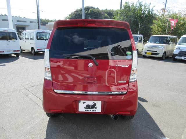 ワゴンＲスティングレー Ｔ　ＥＴＣ　ナビ　スマートキー　プッシュスタート　社外マフラー　シートヒーター　ＨＩＤヘッドライト　フォグランプ　衝突被害軽減ブレーキ　アクセル踏み違い防止装置　クルーズコントロール　アイドリングストップ（12枚目）