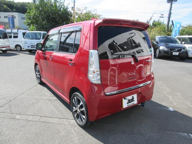 ワゴンＲスティングレー Ｔ　ＥＴＣ　ナビ　スマートキー　プッシュスタート　社外マフラー　シートヒーター　ＨＩＤヘッドライト　フォグランプ　衝突被害軽減ブレーキ　アクセル踏み違い防止装置　クルーズコントロール　アイドリングストップ（13枚目）