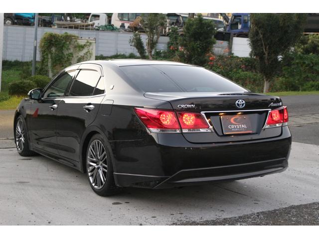 クラウンハイブリッド アスリートＳ　ＯＰ１８インチアルミ　禁煙車　メーカーナビ　バックカメラ　Ｂｌｕｅｔｏｏｔｈ　ＨＩＤヘッド　シートヒーター　ステアリングヒーター　ＴＥＩＮ車高調　ＥＴＣ　前後ドラレコ　ＨＶバッテリー交換済　自社保証（2枚目）