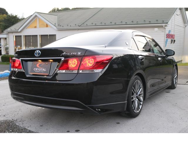 クラウンハイブリッド アスリートＳ　ＯＰ１８インチアルミ　禁煙車　メーカーナビ　バックカメラ　Ｂｌｕｅｔｏｏｔｈ　ＨＩＤヘッド　シートヒーター　ステアリングヒーター　ＴＥＩＮ車高調　ＥＴＣ　前後ドラレコ　ＨＶバッテリー交換済　自社保証（10枚目）