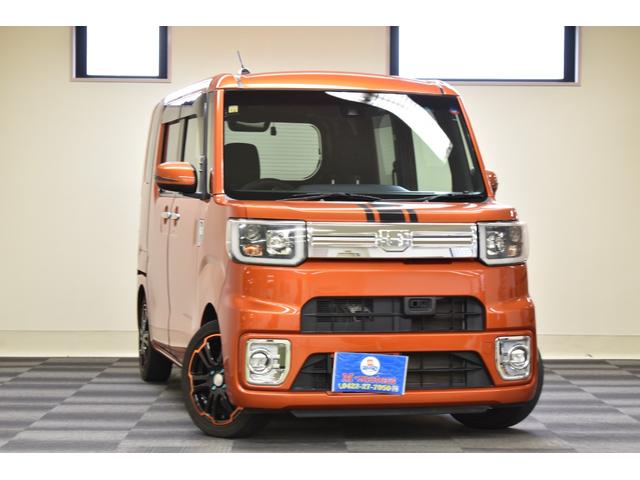 ウェイク Ｇターボ　レジャーエディションＳＡＩＩ　ＥＴＣ　パナソニック９インチワイドナビ　フルセグＴＶ　Ｂｌｕｅｔｏｏｔｈ再生　バックカメラ　ＨＤＭＩ端子　ドライブレコーダー前後カメラ　両側パワースライドドア　社外１５インチアルミ　サブウーハー（2枚目）