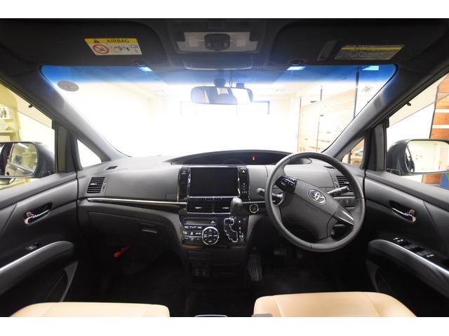 エスティマ アエラス ベリーエディション ETC 純正9型ナビ フルセグTV Bluetooth再生 バックカメラ ドライブレコーダー前後カメラ フリップダウンモニター両側パワースライドドア クルーズコントロール 革シート シートヒーター(4枚目)