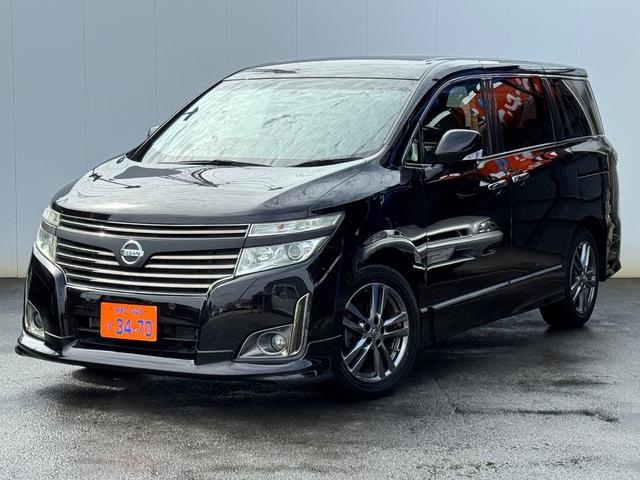 エルグランド ３５０ハイウェイスターアーバンクロムブラックレザー　エアロ　本革　両側パワスラ　フリップダウンモニター　ＴＶ　ＥＴＣ　Ｂカメラ　パワーシート　パワーバックドア（7枚目）
