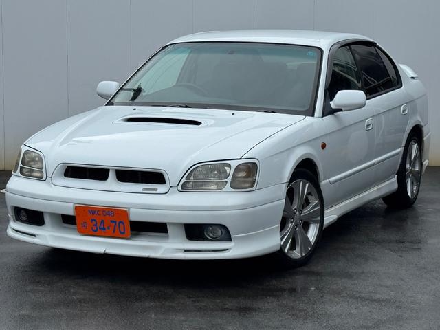 レガシィＢ４ ＲＳＫ　ターボ車　ＭＴ車　ＭＯＭＯステ　ハーフレザー　パワーシート（8枚目）