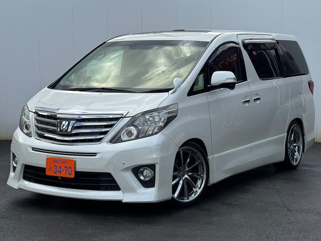 アルファード 240S Cパッケージ TEIN車高調 20インチAW 本革 サンルーフ 後席モニター TV Bカメラ ETC ドラレコ パワーシート パワーバックドア 両側パワスラ(6枚目)