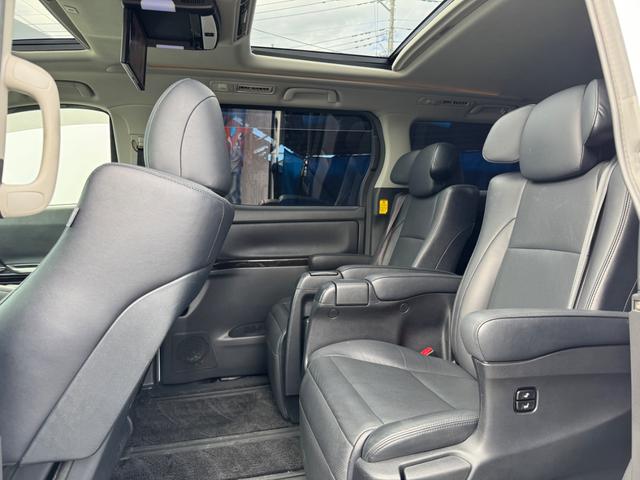 アルファード 240S Cパッケージ TEIN車高調 20インチAW 本革 サンルーフ 後席モニター TV Bカメラ ETC ドラレコ パワーシート パワーバックドア 両側パワスラ(40枚目)