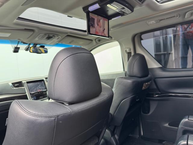 アルファード 240S Cパッケージ TEIN車高調 20インチAW 本革 サンルーフ 後席モニター TV Bカメラ ETC ドラレコ パワーシート パワーバックドア 両側パワスラ(43枚目)